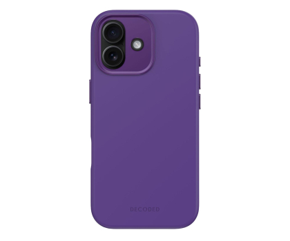 Etui / obudowa na smartfona Decoded AntiMicrobial Silicone Backcover, iPhone 17, Future Dusk